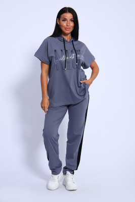 Костюм 65076 серый