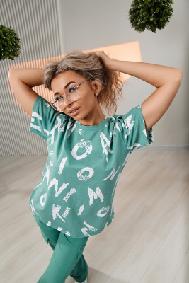 Костюм 8386 зеленый