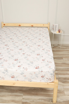 Простыня бязь ГОСТ Мильфлер белый